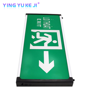 Treo tường 1.2V Ni-Cd <span class=keywords><strong>Battery</strong></span> <span class=keywords><strong>Powered</strong></span> <span class=keywords><strong>LED</strong></span> lửa Exit dấu hiệu ánh sáng 1200mAh khẩn cấp Exit chiếu sáng 2 giờ sao lưu ip30 đánh giá màu xanh lá cây - Product Image 6