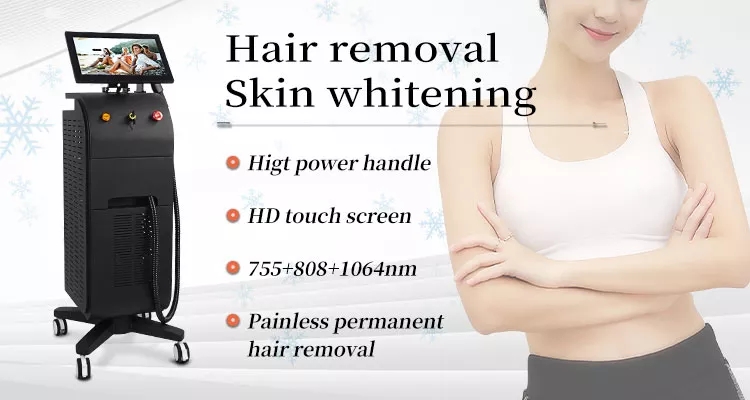 Alma Single Handle Alma Laser Ice Titanium 2022 Newest Alma Diode Laser 755 808 1064 Hair Removal Machine