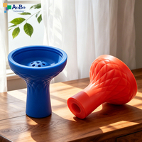 Bol en silicone résistant à la chaleur incassable, support de charbon pour chicha, logo personnalisé, vente en gros OEM