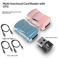 Multifunktionaler Aluminium-Legierung OTG-Adapter Typ-C USB für SD/TF-Kartenleser für Smartphones Tablets iPad Computer