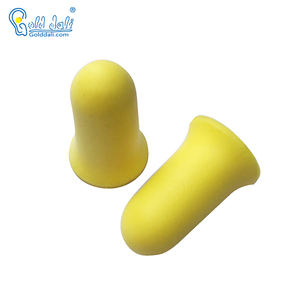المبيعات الساخنة Ce شهادة جرس شكل شعار مخصص لينة الحد من الضوضاء بو رغوة سدادات الأذن - Product Image 2