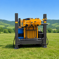 Machine de forage de puits d'eau, profondeur 300 mètres, diesel hydraulique, équipement de forage de puits pour forage de trous