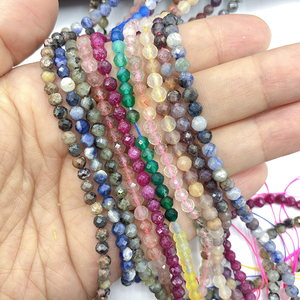 <strong>Cheap</strong> <strong>Price</strong> Natural <strong>Stone</strong> Beads Quartz <strong>Stone</strong> Polished Gemstone Beads Bulk Loose Beads - Product Image 2