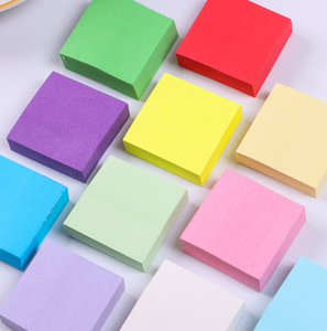 Blocs-notes autocollants colorés, notes de rappel détachables, décoratifs pour le bureau, l'école et <span class=keywords><strong>la</strong></span> maison, petits blocs-notes - Product Image 1