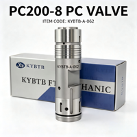 Compensateur de pression hydraulique pour excavatrice, soupape de décharge et de trop-plein, pièce de rechange 708-2L-06650 Komatsu PC200-8