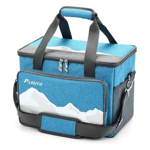 Échantillon gratuit. C'est une glacière de pique-nique portable, isolée, neuve, avec un logo personnalisé, imperméable et réutilisable. - Product Image 4