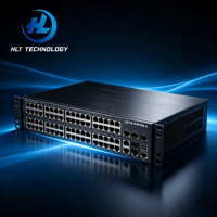 Nuevo Switch de Acceso a Campus Gigabit D-Link 3710-H48T4S-A Original con 48 Puertos SFP 10/100/1000BASE-T, Alimentación CA y 4 Puertos SFP PoE