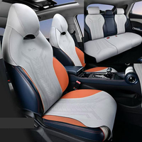 Housse de siège de voiture en cuir protéger coussin pour byd yuan plus atto 3 2021 2022 2023 2024 2025 accessoires auto kits style sport