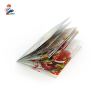 Brochure personnalisée en papier kraft/offset couché brillant, reliure agrafée, impression 3D en relief, estampage à chaud UV