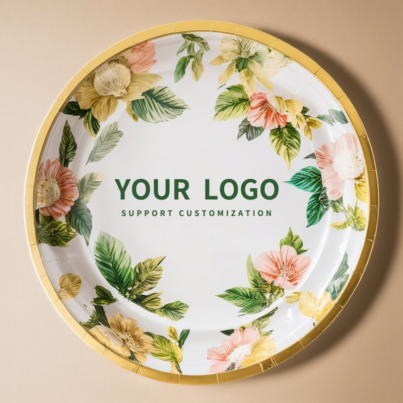 High Quality round Disposable Paper Plates