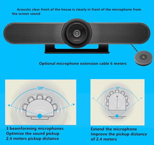 <span class=keywords><strong>Webcam</strong></span> <span class=keywords><strong>Logitech</strong></span> MEETUP CC4000e pour la diffusion en direct et la création de contenu - Product Image 2