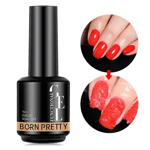 BORN PRETTY Professional Nails Supplies Salon Use 15ml Magic Liquid Nail Gel Polish Remover for Create Your Own Brand