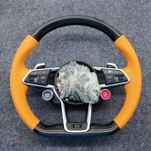 Apto para la modificación del volante de fibra de carbono del nuevo <span class=keywords><strong>Audi</strong></span> A4L B9 S3 S4 S5 RS - Product Image 2