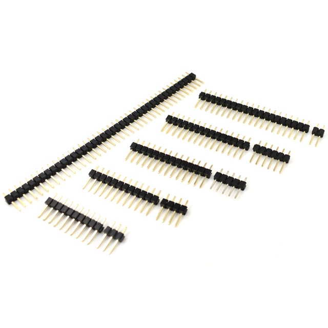 2.0mm Double Row Pin Customizable Secure Connections Brass Plated Nylon Straight Pa6t Adapter PCB Connector Wire Harness J108