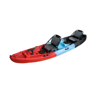 Kayak de pêche double Viking Tandem, kayak de pêche à assise sur le dessus, bateau de pêche en LLDPE provenant des États-Unis, kayak de pêche pour 3 personnes, canoë, 3 ans, 3,1 - 4 m