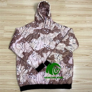 Kango เสื้อฮู้ดแบบสวมหัวลายพราง woobie ผ้าไนล่อนที่ทนต่อการฉีกขาดพร้อมแขนรูปหัวแม่มือสำหรับแบกเป้ - Product Image 5