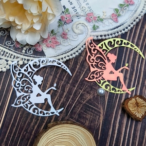Troqueles de Metal de ala de hada para álbum de recortes, fabricación de tarjetas, artesanía decorativa, troqueles de duende de Metal cortados - Product Image 4