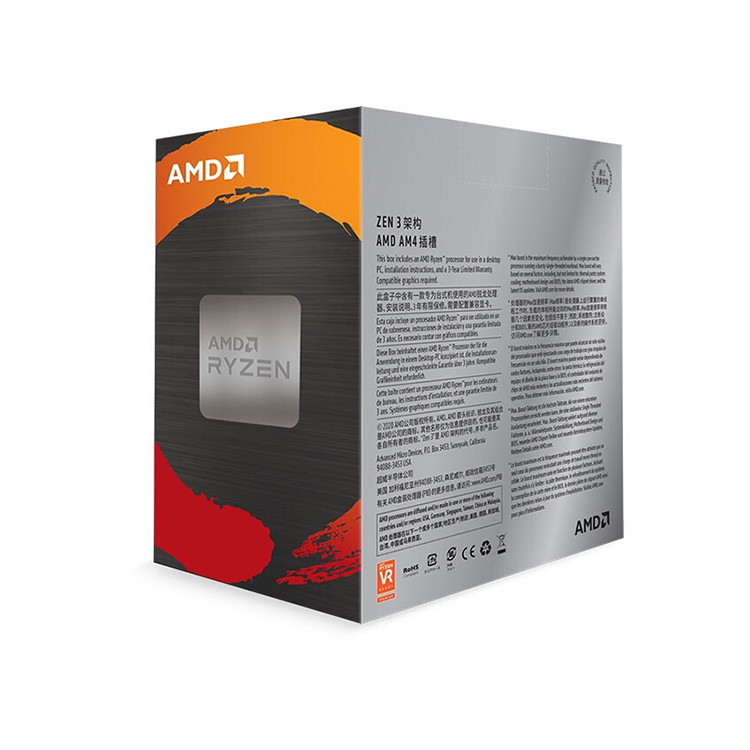 AMD Ryzen 9 5950X - 16 Core, 32 Thread, 105W TDP CPU