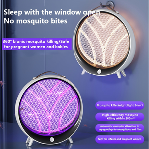 Nouvelle raquette anti-moustiques rechargeable pour l'Afrique, lampe UV, tue-moustiques électrique d'intérieur et d'extérieur, en stock - Product Image 4