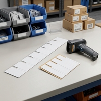 Étiquette RFID UHF ultra-fine et flexible anti-métal pour le suivi des machines et des objets métalliques