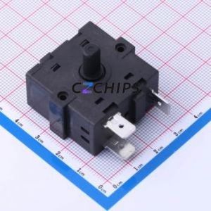 FR04-217B3Q16L-R Rotary Switch Through hole Component (THT) Switch Flat Type Solder Tab 100000 16A - Product Image 2