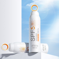 Crème Solaire Coréenne Cosmétiques SPF 50 Blanchissante Visage et Corps, Résistante à l'Eau et à la Transpiration pour le Visage