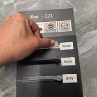 Sikaa-flex-221 Colle super puissante à base de polyuréthane 100% silicone, mastic liquide, scellant permanent, élastique, multi-surfaces