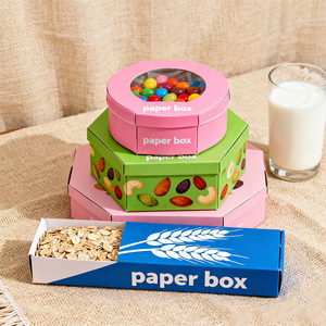 Chất lượng cao giá cả cạnh tranh hộp Bánh quy giá thấp hộp giấy ăn nhẹ mới đến bơ hành tây phô mai Chip Hộp giấy - Product Image 2