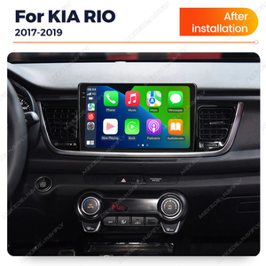 Lecteur multimédia automobile Android Auto MEKEDE, écran tactile IPS, radio FM, Car-play, autoradio 4 cœurs 2+32 Go pour <span class=keywords><strong>KIA</strong></span> <span class=keywords><strong>RIO</strong></span> 2017-2019 - Product Image 4