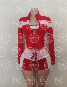 Quần Áo Các Nhà Sản Xuất Y2K Thiết Lập 2025 New Arrivals Mùa Thu Mùa Đông Màu Khối Dài Áo Khoác Và Quần Biểu Tượng Tùy Chỉnh 2 Mảnh Thiết Lập Phụ Nữ - Product Image 5