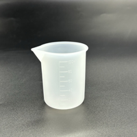 Tasse à mesurer en silicone liquide réutilisable de 100ml pour distributeur de détergent à lessive