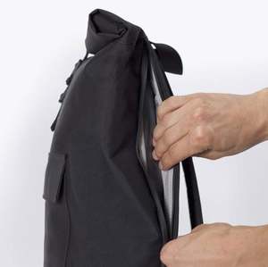 Sac à dos pour ordinateur portable à rabat de 15 pouces, design tendance, imperméable, sacs d'université, sac à dos décontracté pour hommes - Product Image 2