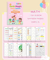 Livre d'exercices d'écriture manuscrite en anglais pour enfants Livres d'exercices de l'alphabet