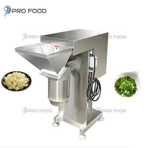 Máquina trituradora de verduras eléctrica de 220V, verduras frescas automáticas de alta eficiencia y alimentos para animales con componente de motor central - Product Image 1