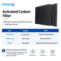Media Filter Karbon Aktif G3 G4 Layanan Pemotongan Khusus Filter Udara AC Furnace untuk Menghilangkan Bau Formaldehida
