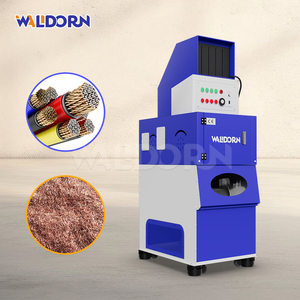 Machine de granulation automatique électrique à haute productivité pour le recyclage de câbles usagés en cuivre et aluminium, avec moteur intégré - Product Image 1