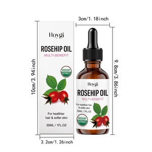 Huile de massage à la rose musquée, soin hydratant quotidien, non collante, pour une peau douce et lisse, massage corporel. - Product Image 4