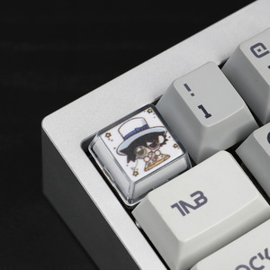 Teclas de Teclado Mecánico 1U Impresas en 3D con Resina UV MG 2025, Pintadas a Mano, Compatibles con Clones Cherry <span class=keywords><strong>MX</strong></span> KC-81 OEM - Product Image 2