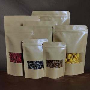 เสื้อยืดแบบย่อยสลายได้สีดำด้านแบบกำหนดเองสำหรับเสื้อผ้าขนมขบเคี้ยวมีซิปล็อคพร้อมโลโก้5ซม. - Product Image 4