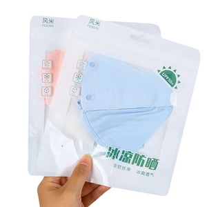 Masque facial Fengmi Ice Cool anti-poussière UPF50+ respirant pour femme avec boucle réglable pour l'été et les activités de plein air - Product Image 5