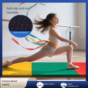 เสื่อโยคะพับได้หลากสีกันลื่น รุ่นใหม่ สำหรับยิมนาสติก โยคะ พิลาทิส ออกกำลังกายที่บ้าน และศิลปะการต่อสู้ - Product Image 3