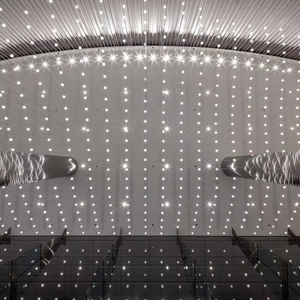 Lustre moderne personnalisé pour hall d'hôtel, éclairage LED de projet, lampe suspendue de luxe pour grand hall d'entrée, décoration de villa - Product Image 6