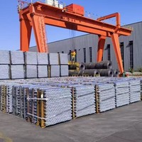 Échafaudage en acier Q235 de type Xinxing Buckle Spigot pour l'installation de chemins de câbles en ingénierie de construction
