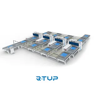 R-TUP CNC sei fori laterali che elaborano la linea di produzione della perforatrice laterale Multi teste