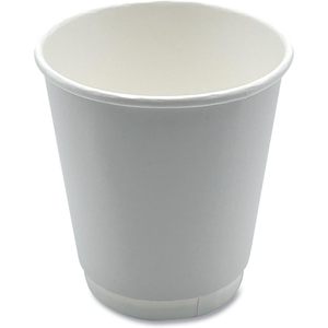 แก้วกระดาษสองชั้นสีขาวขนาด 10 ออนซ์ ยี่ห้อบอร์ดวอล์ค บรรจุ 500 ใบ/กล่อง - Product Image 4