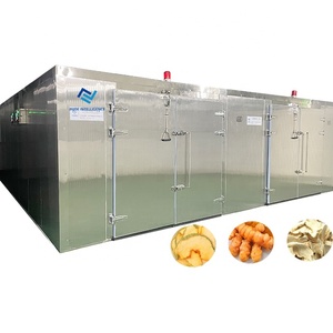 Công Nghiệp Quy Mô Lớn 500-2000Kg Trái Cây Và Rau Máy Sấy Hiệu Quả Cao Bơm Nhiệt PLC Cho Hành Tây Khô Xoài Máy Sấy Máy - Product Image 1