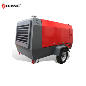 ضاغط هواء محرك ديزل للتعدين 13 بار Cfm مع مطرقة جاك - Product Image 2
