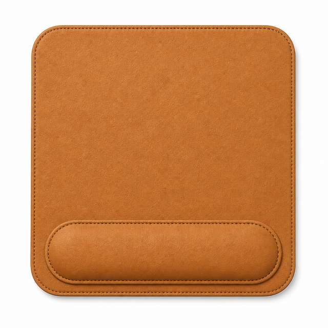 Cloud Comfort Rectangular Ergonomic Wrist Rest Mouse Pad Leather Custom Marshmallow Soft Support Anti-Slip Base Office Gaming
