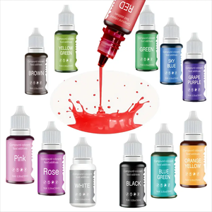สีผสมอาหารเจลเหลวสำหรับตกแต่งขนมอบสีช็อกโกแลตกินได้ - Product Image 4