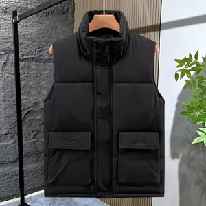 Chaleco de Plumón para Hombre, Ropa de Invierno, Cortavientos Térmico, Alta Calidad, Sin Mangas, Ligero y Cálido, Venta al Por Mayor - Product Image 2